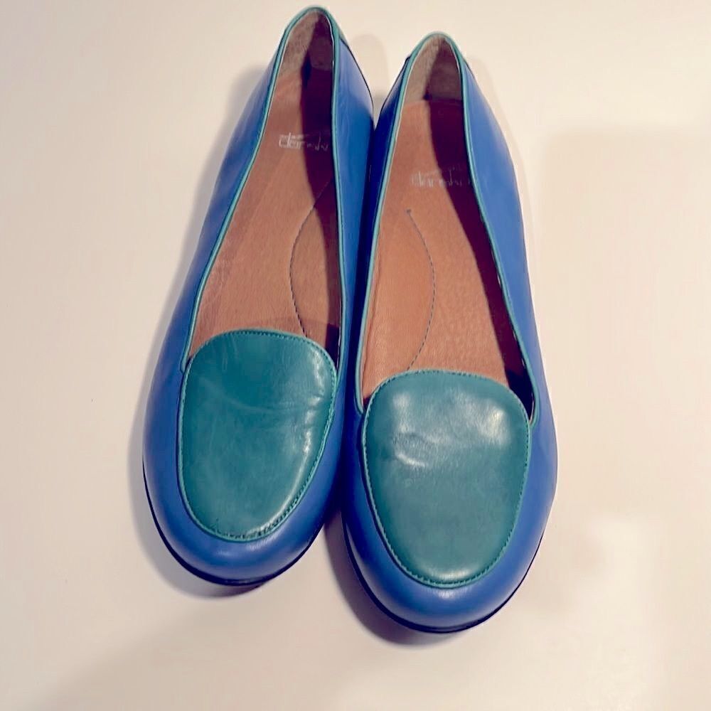 Vintage Dansko two toned leather loafers